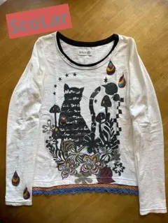 【ScoLar】長袖カットソー　Mサイズ