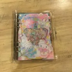 サンリオキャラクターズ　　Ａ５　　シャカシャカノート　バインダー　〔カバー付き〕