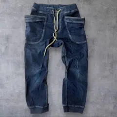 GO HEMP ベンダーリブパンツ　インディゴW32のサムネイル