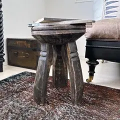 アフリカン　スツール　アンティーク 予約販売6月中旬～6月下旬頃発送予定 stool-03018 SENUFO STOOL 木彫り