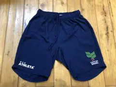 アスレタ ハーフパンツ　サッカー　140 ネイビー　美品　ジュニア