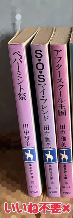 田中雅美 集英社文庫 コバルトシリーズ ３冊