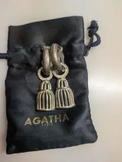 AGATHA シルバー バードケージ イヤリングのサムネイル