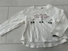 BREEZE 長袖Tシャツ チェリー さくらんぼ柄 80