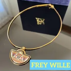 FREY WILLE フライヴィレ　ヴィンテージ　ネックレス　ペンダント FREY WILLE（フライヴィレ） ネックレス ヴィンテージ - メルカリ
