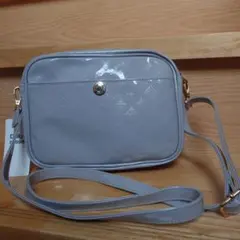 新品Dailyラシット　エナメルショルダーバッグ