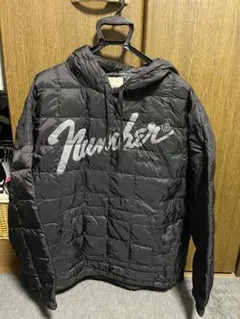 NUMBER (N)INE ブラックダウンジャケット NUMBER (N)INE（ナンバーナイン）の「【NUMBER (N)INE】《WEB限定