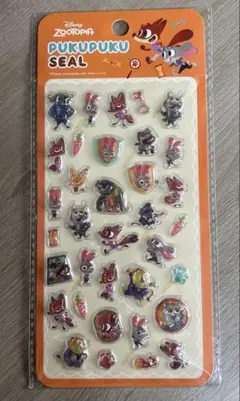 ズートピア PUKUPUKU シール