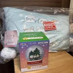 ちいかわ ラストワン賞 クッション ラスト賞 スノードーム