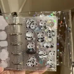 シール帳 完成品　8枚　ボンボンドロップシール