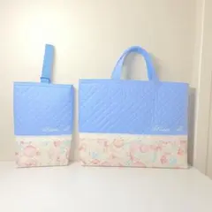 お名前刺繍サービス】〈2点セット〉☆入園入学グッズ - メルカリ