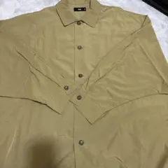 HARE 長袖シャツ Mサイズ オリーブ　ドルマンBIGシャツ