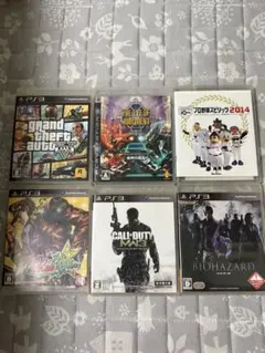 ps3 ソフト6点セット