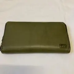 Lee 長財布 ラウンドファスナー オリーブのサムネイル