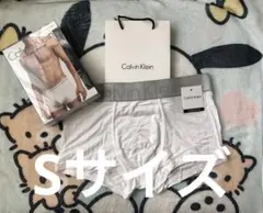 メンズ　ホワイト　Calvin Klein ボクサーパンツ　ボクサーブリーフ
