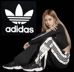 aアディダス アディブレイク トラックパンツ ジャージ OT ブラック 男女兼用