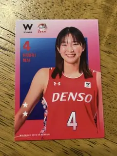 Wリーグ トレーディングカード　川井麻衣選手