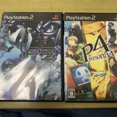 バラ売り可ペルソナ3 & 4 セット PS2