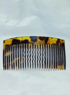 アンティーク　最高級　斑入　本鼈甲　洋髪　櫛　かんざし