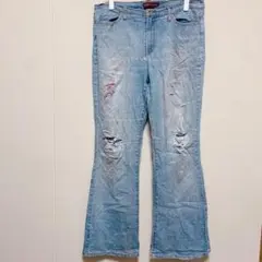 Jones Wear Jeans 【14】ブーツカットデニム ライトブルー