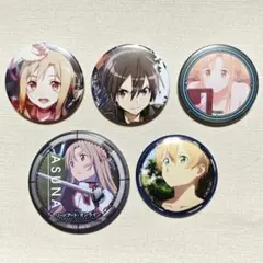 ソードアート・オンライン abec 缶バッジ キリト アスナ SAO - メルカリ