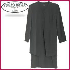 PATIO WEAR パリオウェアー ブラックワンピースジャケット付き