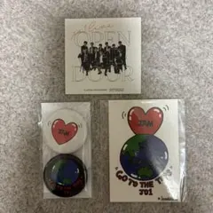 JO1 與那城奨 プロデュース パーカー ミニ缶バッジ ステッカー