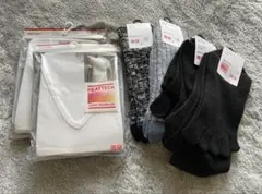 【新品未使用】UNIQLOユニクロ HEAT TECH 他バラエティセット
