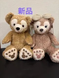 【新品】ダッフィー・シェリーメイぬいぐるみ　Sサイズ