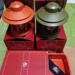 【新品未使用】CAMPSランタン型ライト2個セット＋NF BOX1個付属3セットのサムネイル