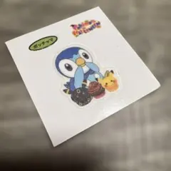 デコキャラシール　ポッチャマ　ポケモンパン