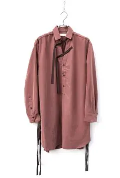 【新品未使用・美品】meagratia リボンロングシャツのサムネイル