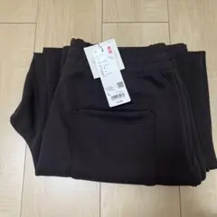 新品 UNIQLO C スウェットワイドパンツ