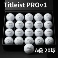 【A級美品】タイトリスト Pro V1 ロストボール 20 即日発送・高評価多数のサムネイル