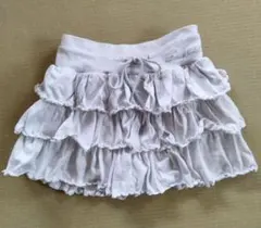 FANCYCLUB パフスウェットカンカンミニスカート