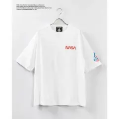 ウマ娘　NASA 宇宙走娘　ビッグシルエットTシャツ　ホワイト　Mサイズ