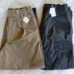 Purple&Yellow　ワイドカーゴパンツ　2セットのサムネイル