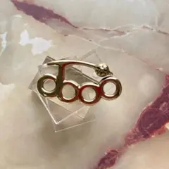 メリケンサック風 真鍮 キーホルダー パーツ ブラス ゴールド お守り バックル