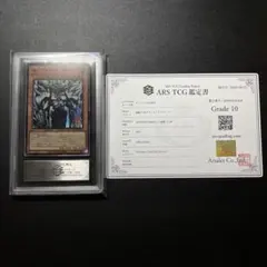 ARS鑑定10 ブラック・デーモンズ・ドラゴン　レリーフ　鑑定書付き　遊戯王 遊戯王 ブラック・デーモンズ・ドラゴン レリーフ 1枚の通販 なまた