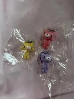 グルーミー マスコットチャーム めじるしアクセサリー　3点セット