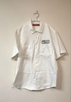 Supreme シュプリーム シャツ ホワイト 白 25SS ワーク 半袖シャツのサムネイル