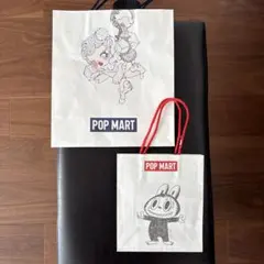 ラブブ POPMART LABUBU ラブブ ショッパー紙袋