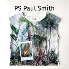 PS Paul Smith ポールスミス ボタニカル柄 ノースリーブ Tシャツのサムネイル