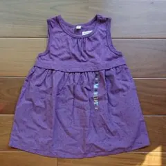 新品 無印良品 水玉 チュニック ワンピース 80 定価 1980円