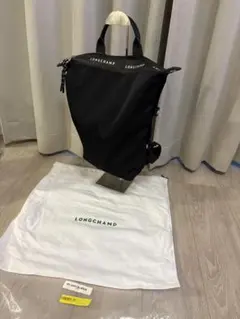 【新品未使用】LONGCHAMP ルプリアージュ エナジー バックパック 黒のサムネイル