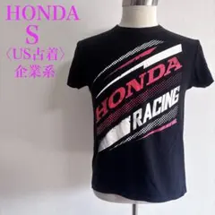 ホンダ レーシング Tシャツ ブラック ビッグロゴ モータースポーツ US古着