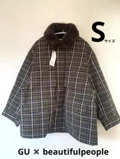 ［新品] GU×beautiful people コラボコートSサイズ アウター