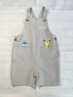 monpoke モンポケ サロペット グレー 90cm 新品未使用タグ付きのサムネイル
