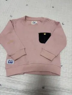 Buddy Lee ポケット付きトレーナー サイズ90 ピンク