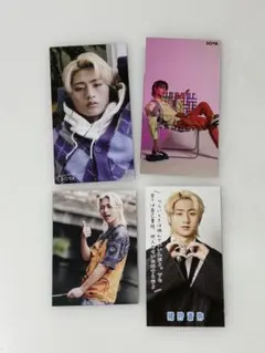 猪狩蒼弥　厚紙　4点セット